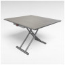 В2442-3 стол трансформер с ламинированной столешницей, цвет серый