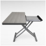 В2442-3 стол трансформер с ламинированной столешницей, цвет серый