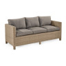 Обеденные группы с диванами Комплект плетеной мебели T365/S65B-W65 Light Brown