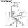 Import.categories_SIGNAL Кресло компьютерное Halmar GERONIMO (черный)