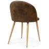 Стулья Aldo dark brown / wood