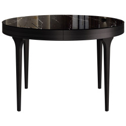 Стол круглый раскладной Bellini (110+40), керамика глянцевая