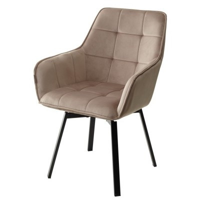 Металлические стулья Стул MAVERICK 360 град. поворот. BLUVEL-40 BEIGE/ черный каркас, М-City