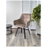 Металлические стулья Стул MAVERICK 360 град. поворот. BLUVEL-40 BEIGE/ черный каркас, М-City