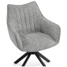 Стулья на металлокаркасе Denever gray / black