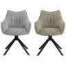 Стулья на металлокаркасе Denever gray / black