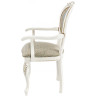 ARM ADRIANO 2 классический деревянный стул-кресло с с резной спинкой, обивка 