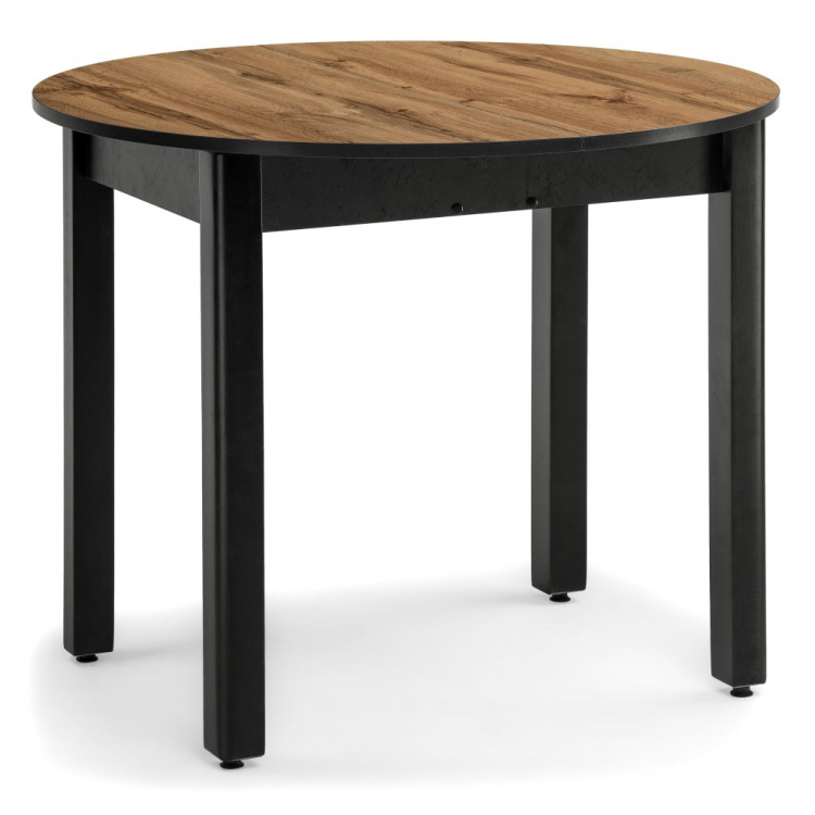 Деревянные столы Шен черный / дуб вотан