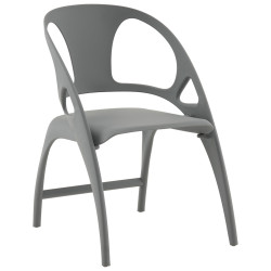 Стул складной Liara пластик серый