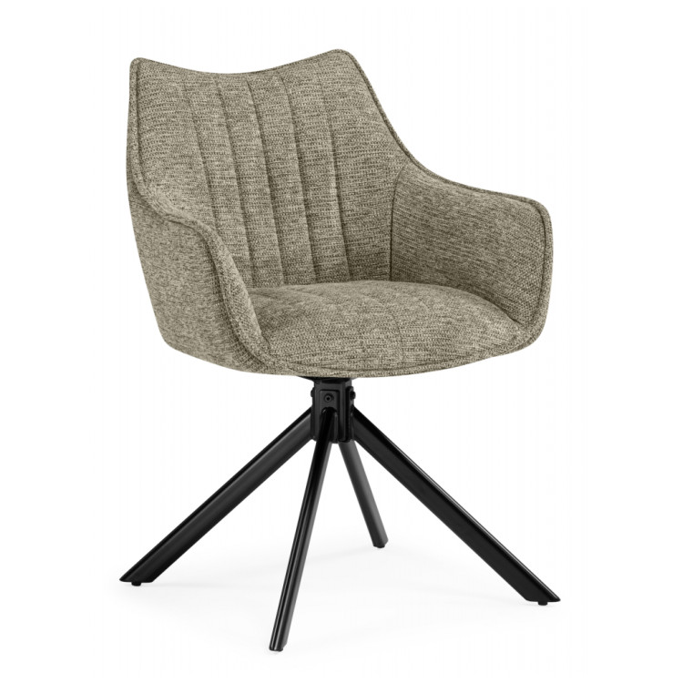 Стулья на металлокаркасе Denever beige / black