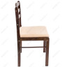 Деревянный стул Camel с мягким сиденьем