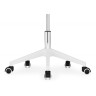 Офисные кресла Arrow light gray / white