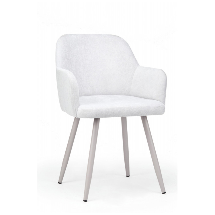 Стулья на металлокаркасе Инфини светло-серый (ocean 021) / серый