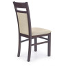 Стулья Стул кухонный Halmar GERARD 2 (темный орех/t.beige)
