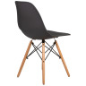 Стулья Стул обеденный DOBRIN DSW, ножки светлый бук, цвет тёмно-серый (GR-04)