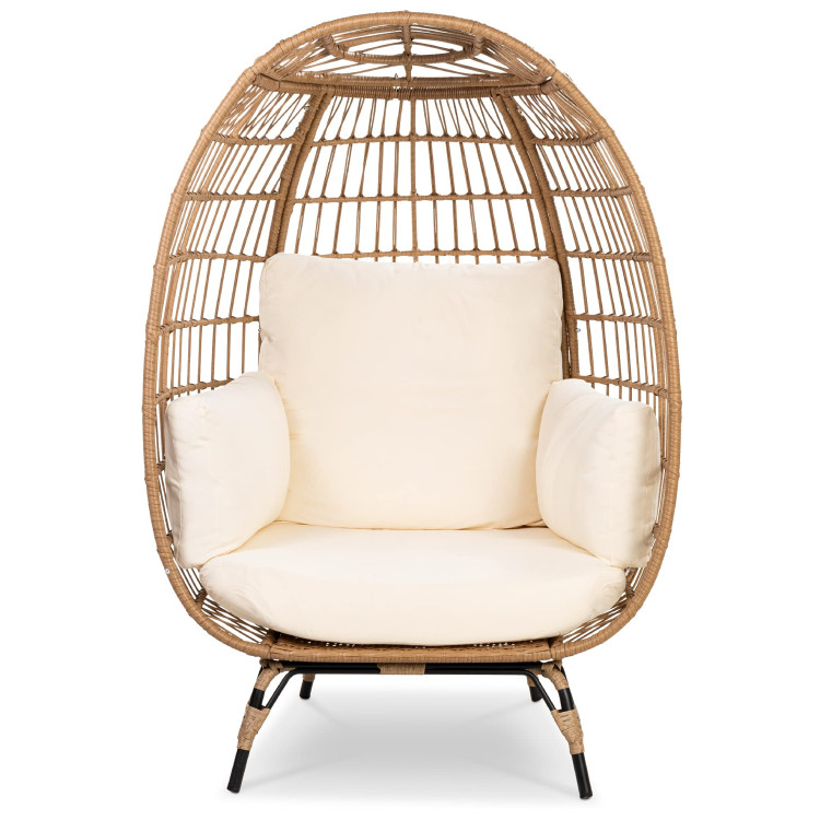 Подвесные кресла Кресло-кокон на ножках AFM-815B Beige