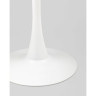 Ламинированные столы Стол Tulip D80 белый