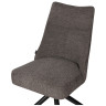 ETIEN поворотный стул с обивкой тканью шенилл, цвет антрацит