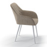 ГРАНД-ПМ стул-кресло с поворотным механизмом на 360 градусов, деревянные конусные ножки
