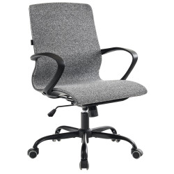 Операторское кресло Everprof Zero Ткань Чёрно-серый