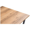 ЛОТА ЛОФТ 140 не раздвижной кухонный стол с ламинированной столешницей