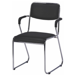 Недорогие конференц-кресла. EVERPROF FIX PLUS черный Конференц-кресло