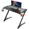 Игровые столы Стол для компьютера (для геймеров) Eureka Z1-S Pro c RGB подсветкой, черный