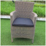 Кресла из искусственного ротанга Плетеное кресло AM-395C Grey