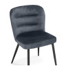 Стулья на металлокаркасе Kilian dark gray / black