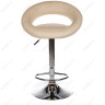 OAZIS регулируемый барный стул на хромированном каркасе с обивкой экокожа
