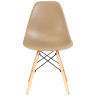 Стулья Набор 4 шт Стул обеденный DOBRIN DSW, ножки светлый бук, цвет бежевый (GR-03)