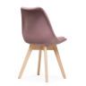Деревянные стулья Bonuss light purple / wood