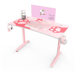 Стол для компьютера (для геймеров) EUREKA GIP 47, Pink
