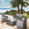 Комплект мебели с диваном AFM-405G Brown