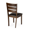 Деревянные стулья Simol темно-коричневый / коричневый