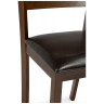Деревянные стулья Simol темно-коричневый / коричневый