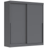 Шкафы Айвор 2,0 м графит